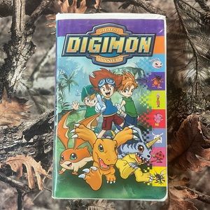 Digimon Digital Monsters Vintage VHS Tape